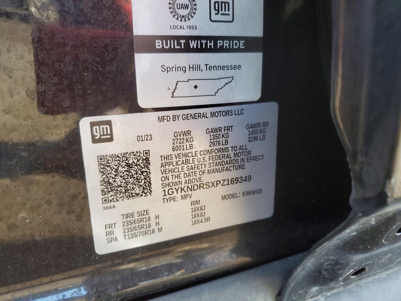 2023 CADILLAC XT5