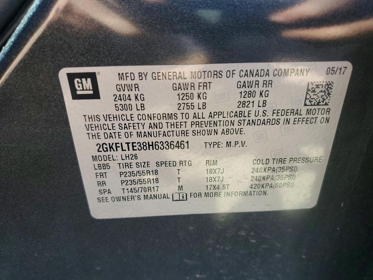 2017 GMC Terrain