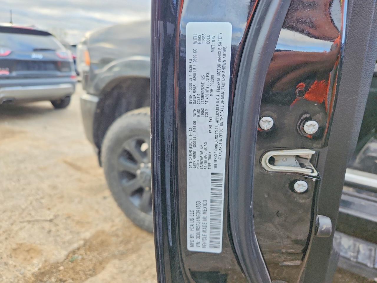 2022 RAM 2500