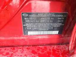2012 HYUNDAI SONATA