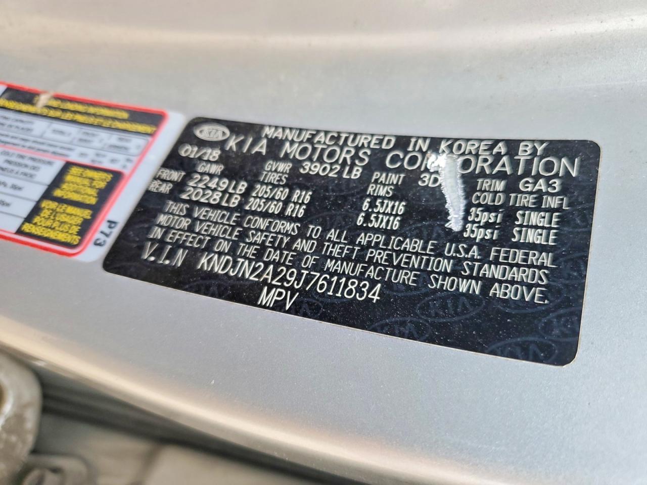 2018 KIA SOUL