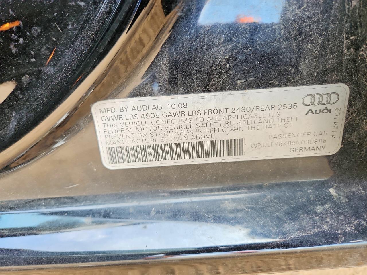 2009 AUDI A4