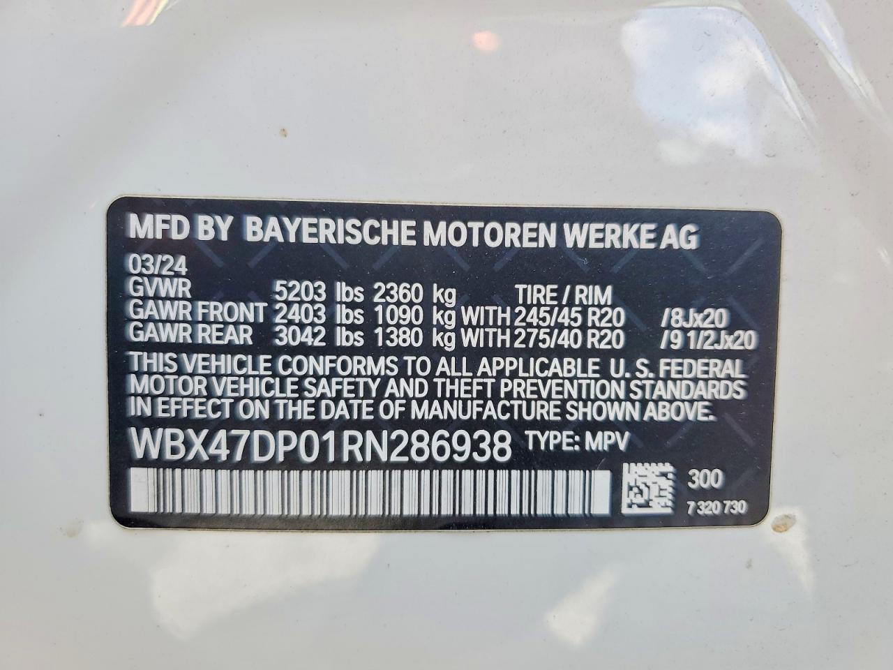 2024 BMW X3