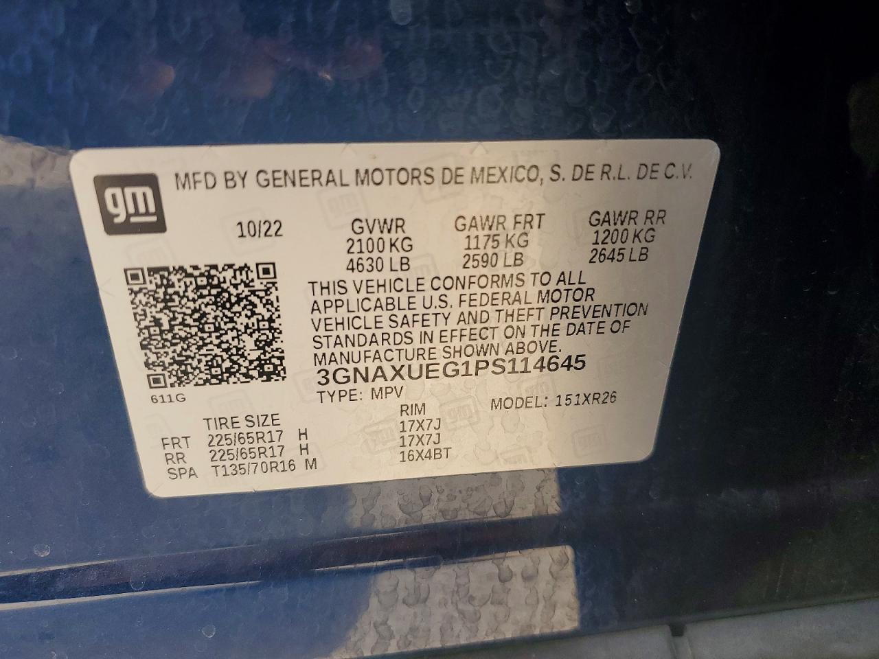 2023 CHEVROLET EQUINOX