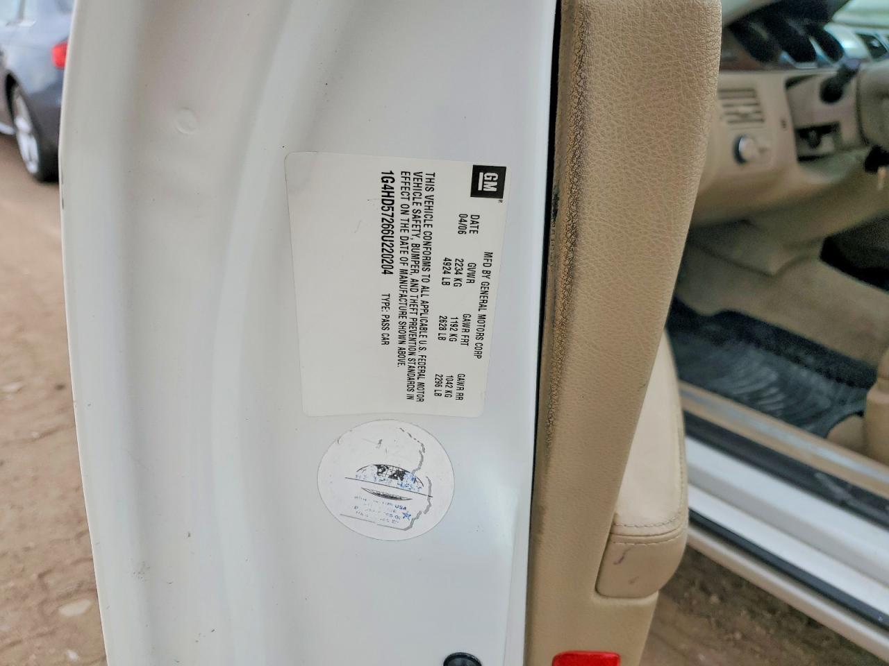 2006 BUICK Lucerne