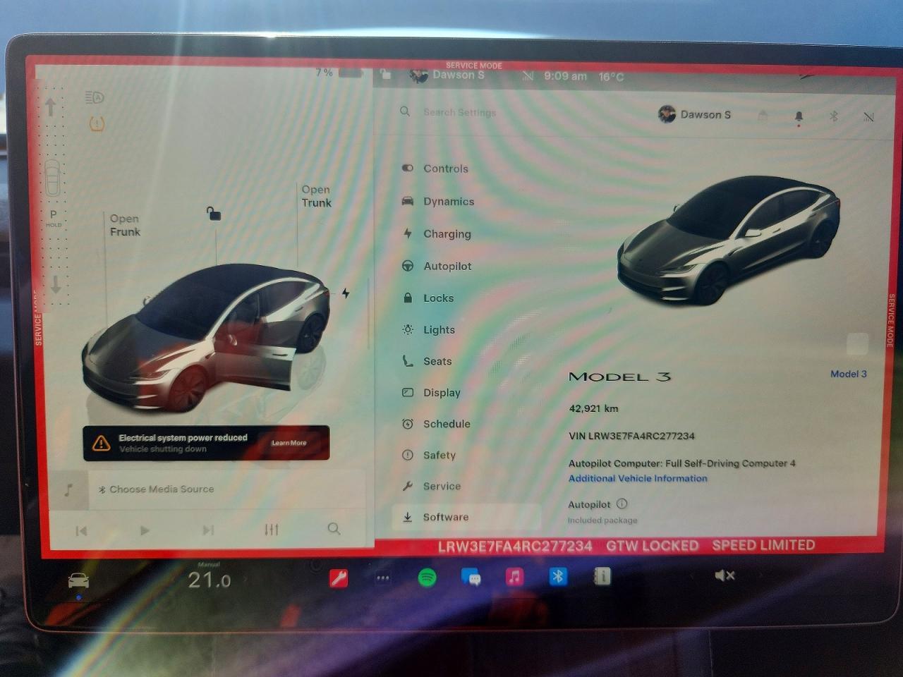 2024 TESLA MODEL 3