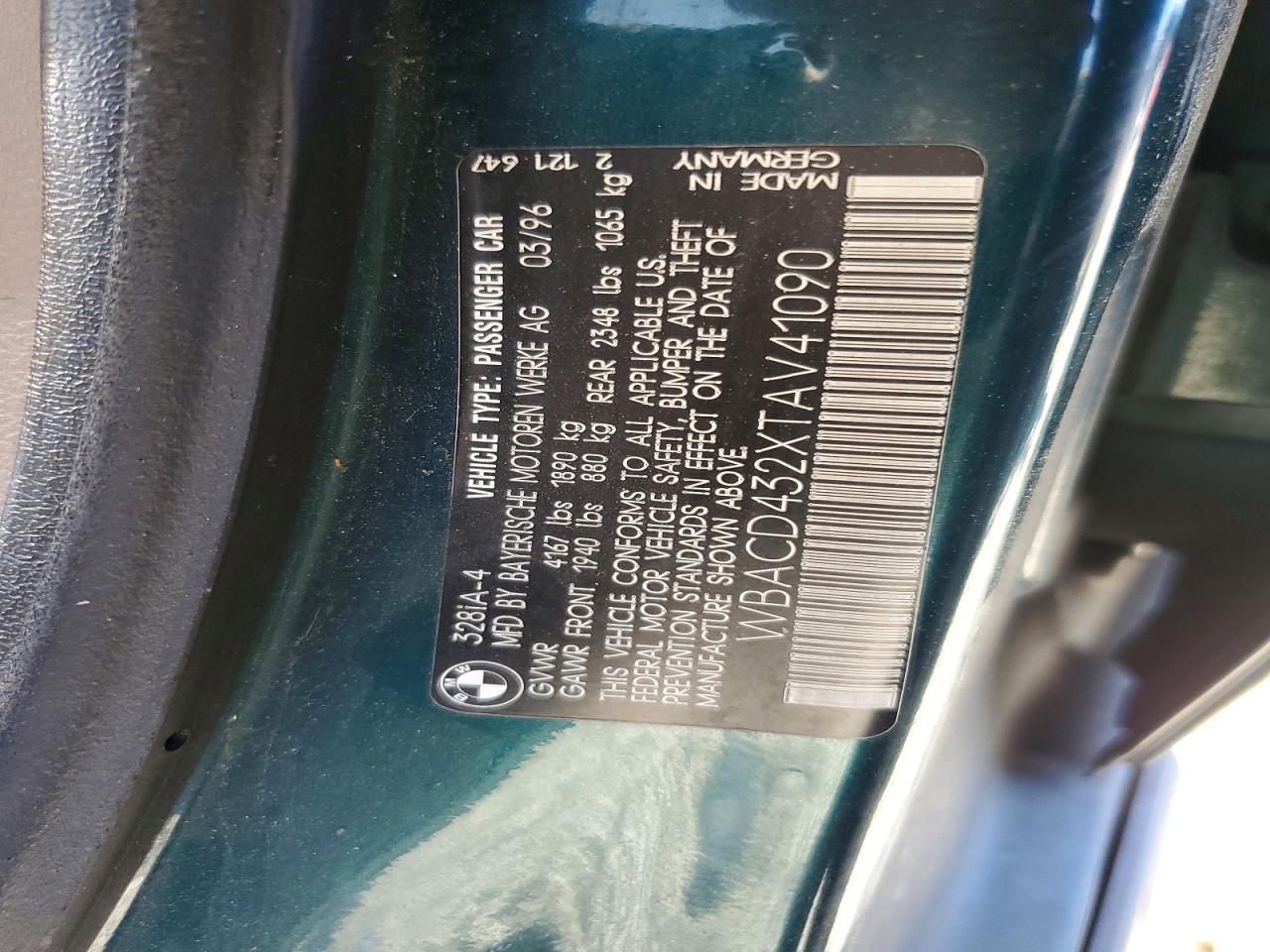 1996 BMW 3 SERIES