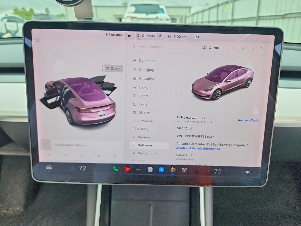 2020 TESLA MODEL 3