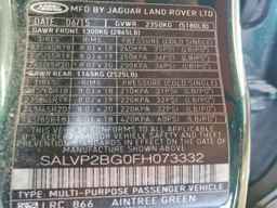 2015 LAND ROVER RANGE ROVER EVOQUE