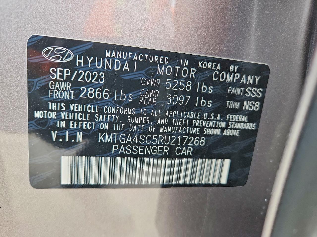 2024 GENESIS G80