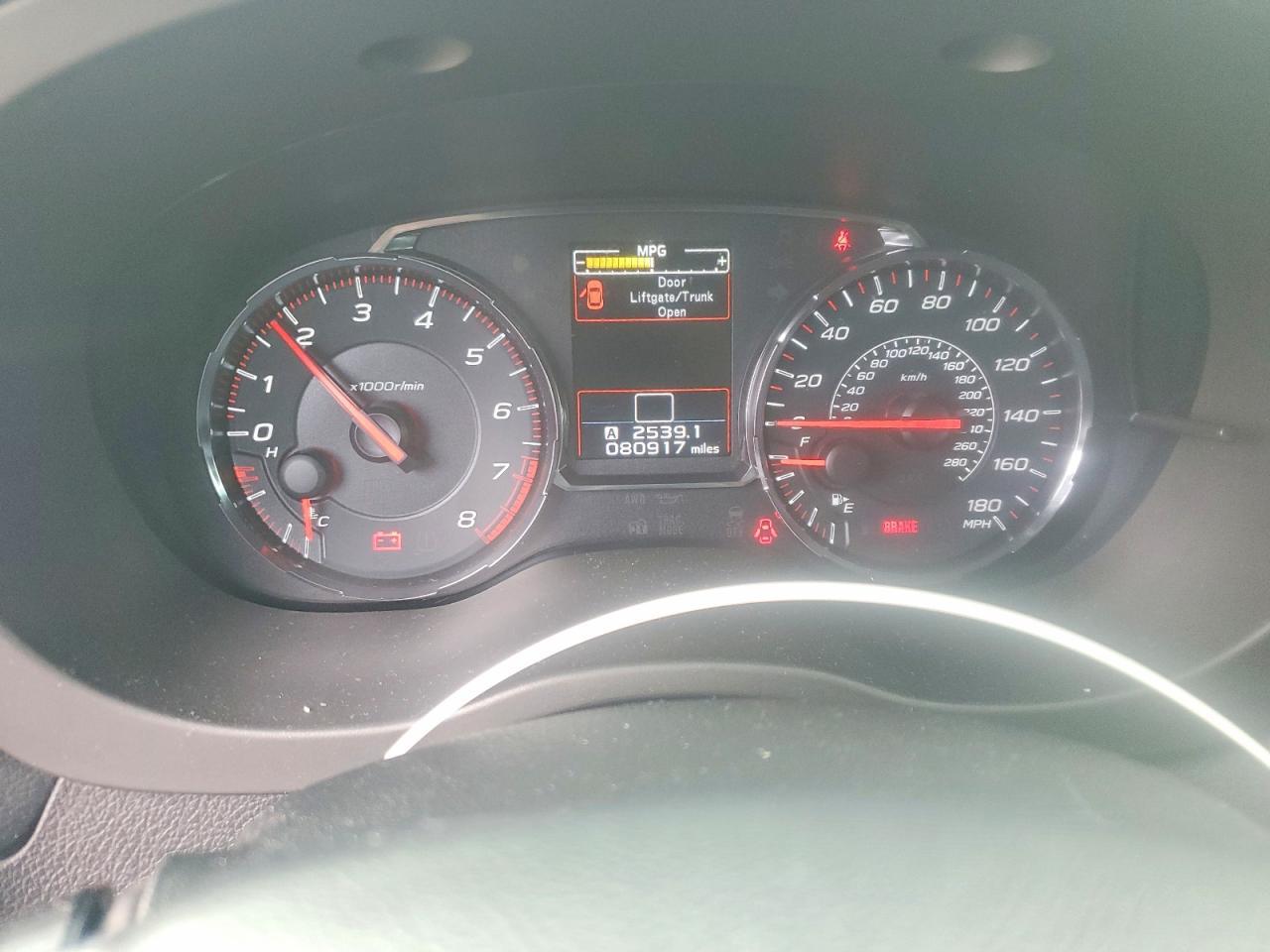 2020 SUBARU WRX