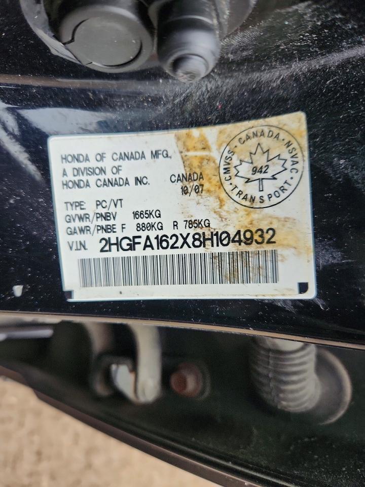 2008 HONDA CIVIC