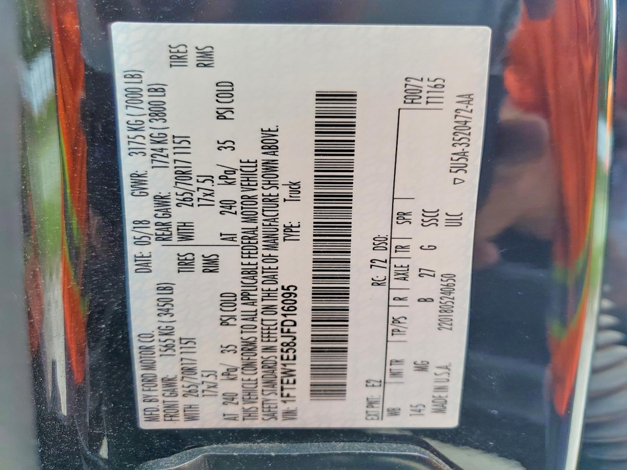 2018 FORD F-150 Lightning