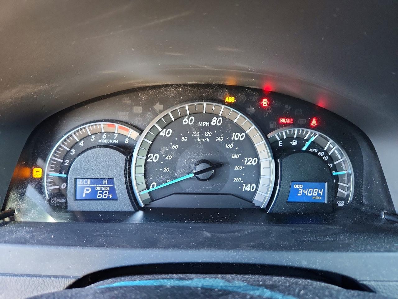 2012 TOYOTA CAMRY