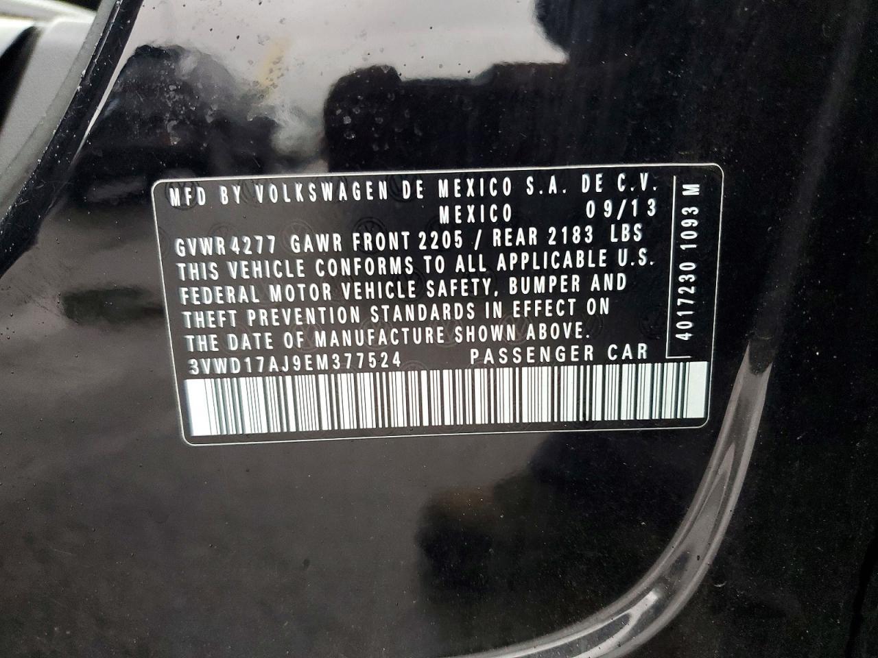 2014 VOLKSWAGEN JETTA