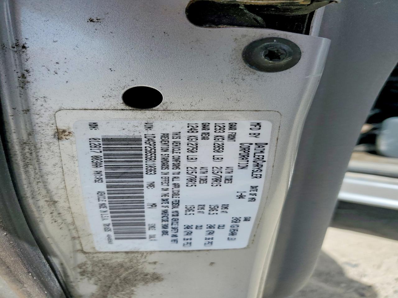2005 DODGE CARAVAN