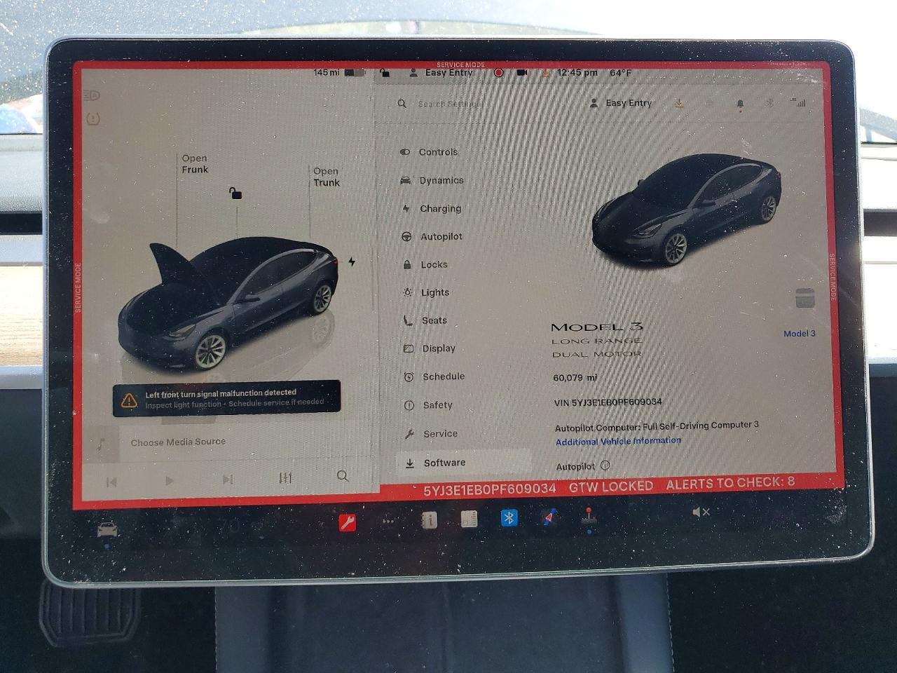 2023 TESLA MODEL 3