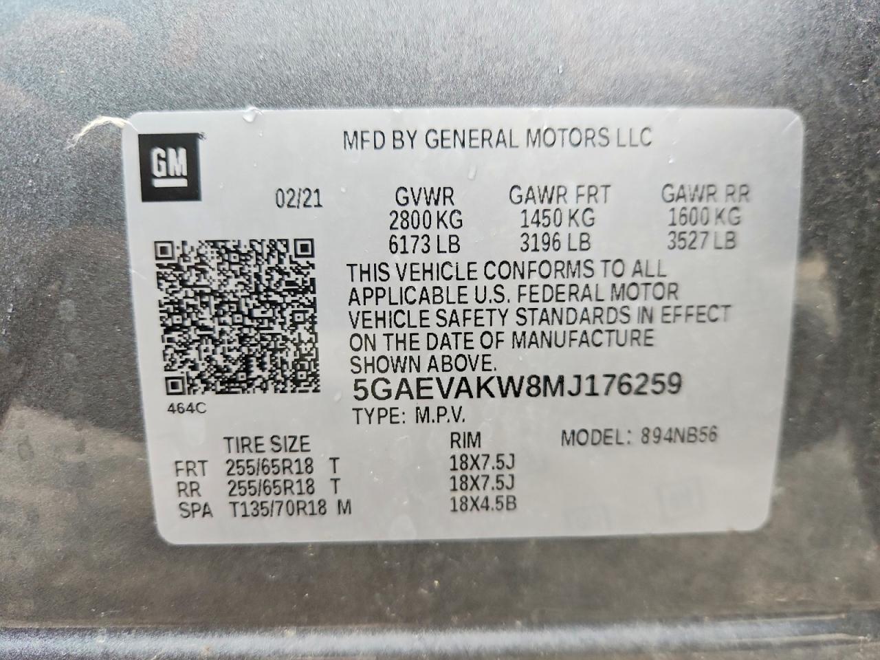 2021 BUICK ENCLAVE