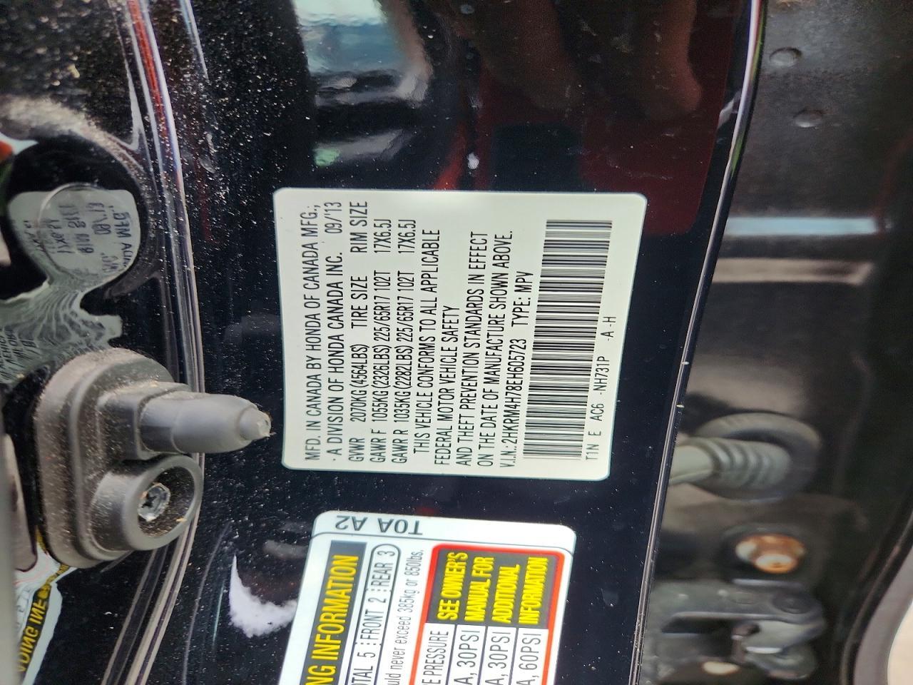 2014 HONDA CR-V
