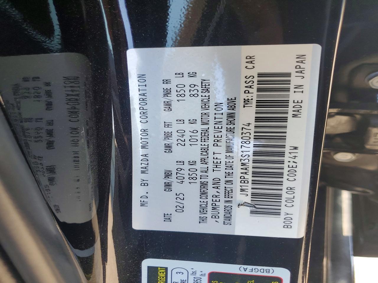 2025 MAZDA 3