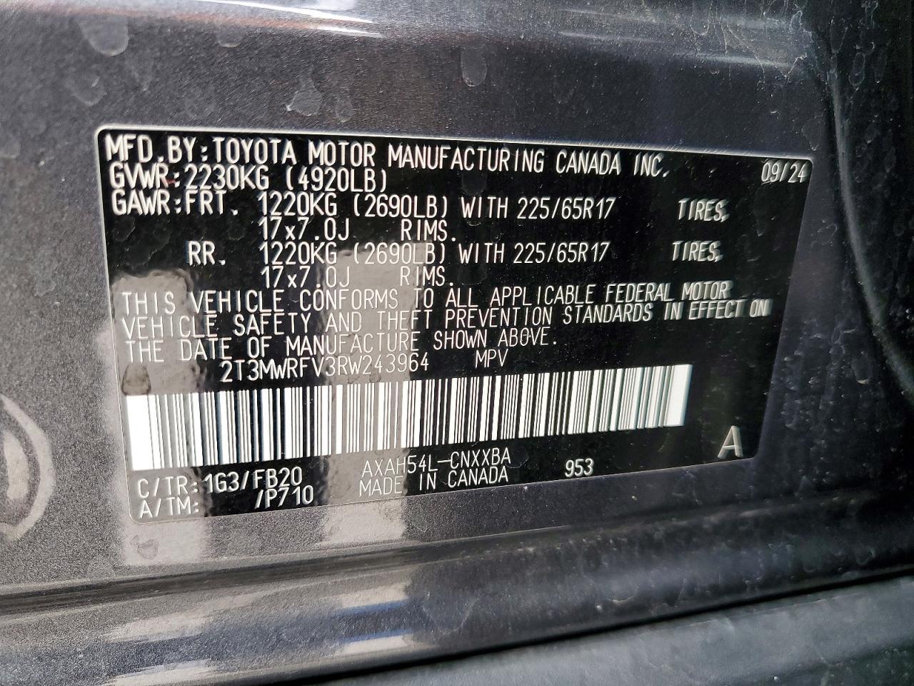 2024 TOYOTA RAV4