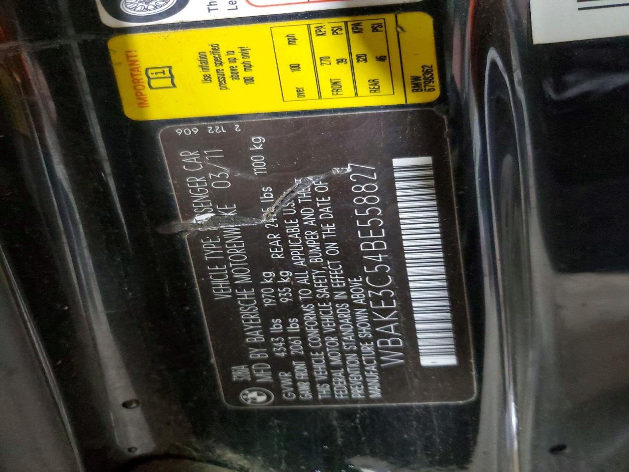 2011 BMW 3 SERIES