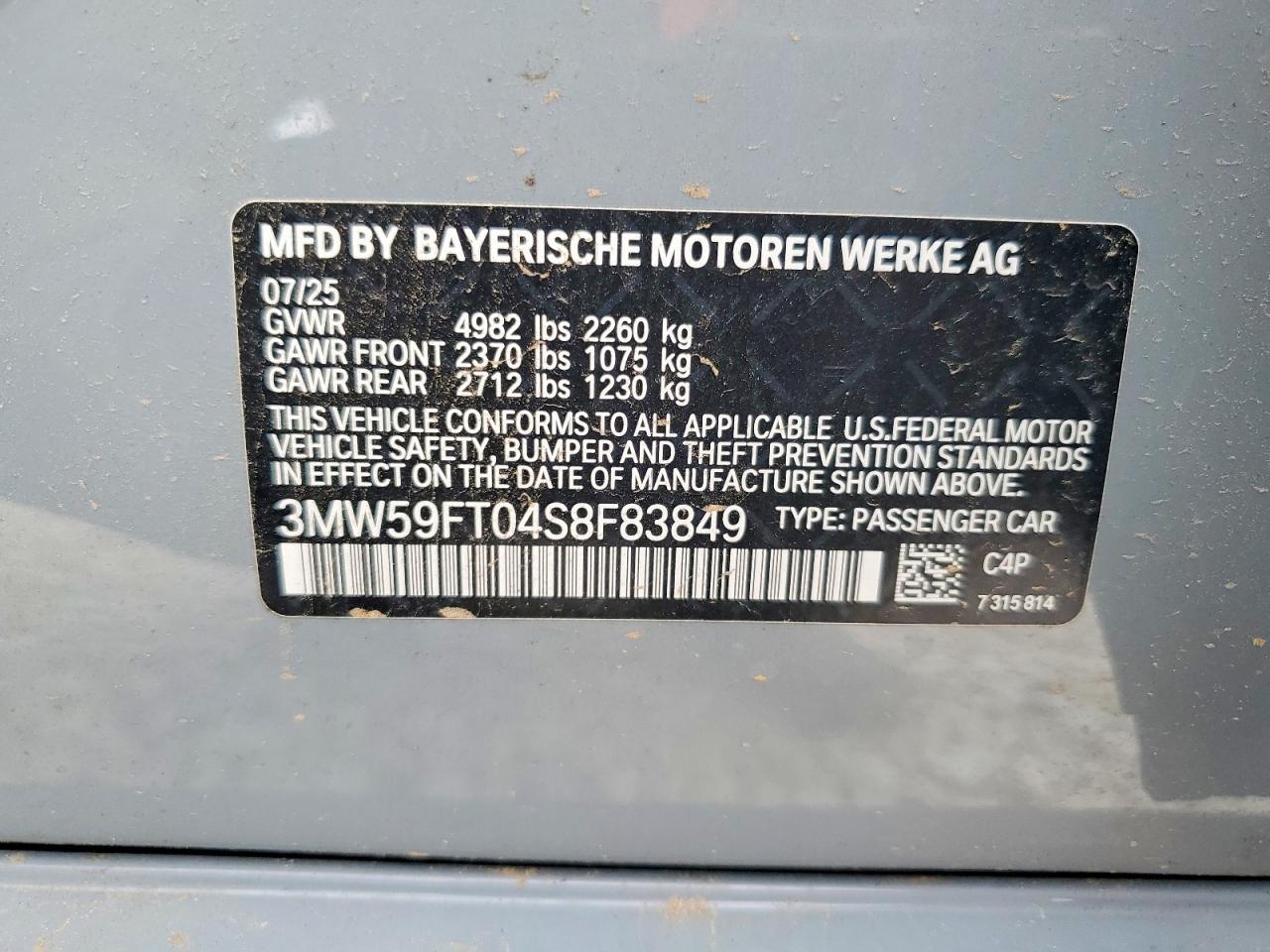 2025 BMW M340i