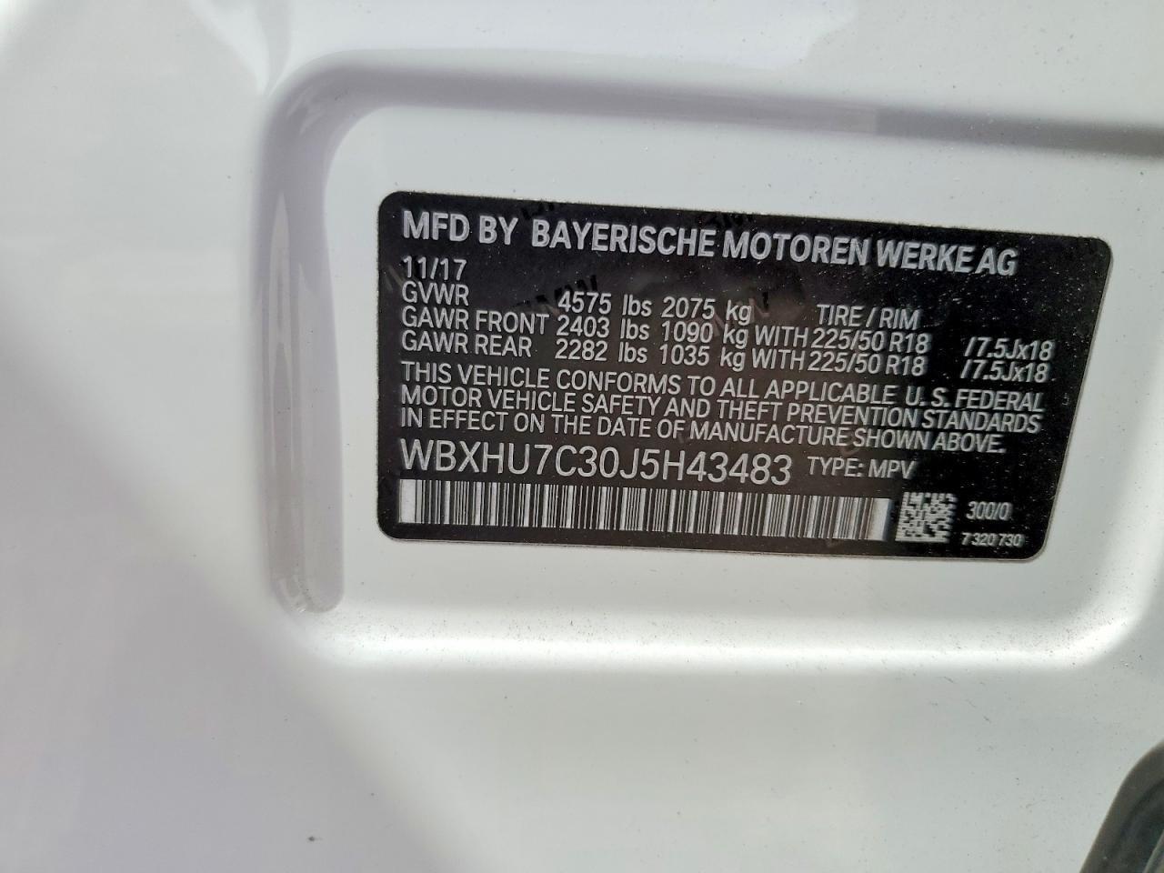2018 BMW X1