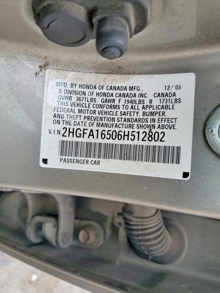 2006 HONDA CIVIC