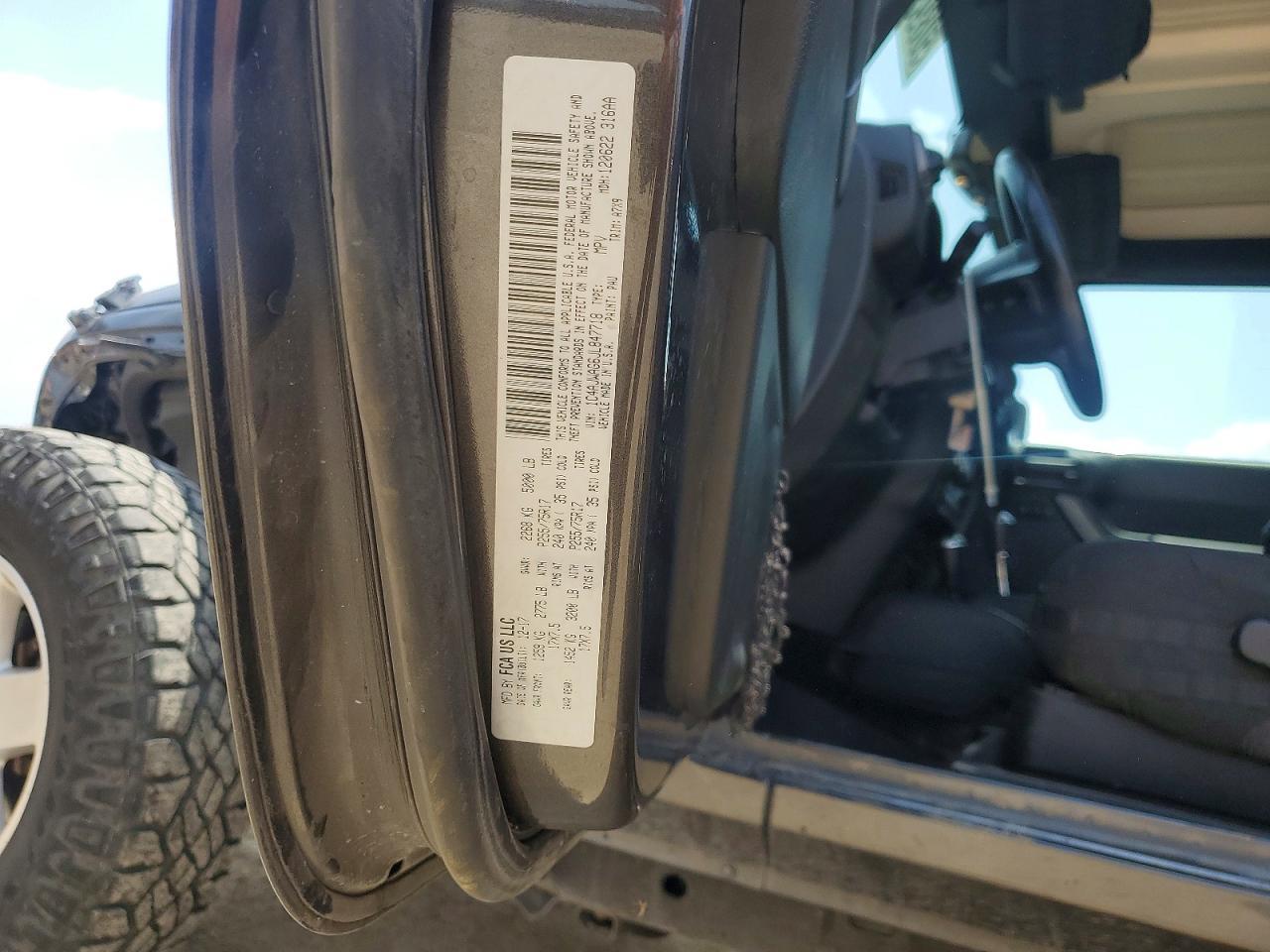 2018 JEEP WRANGLER