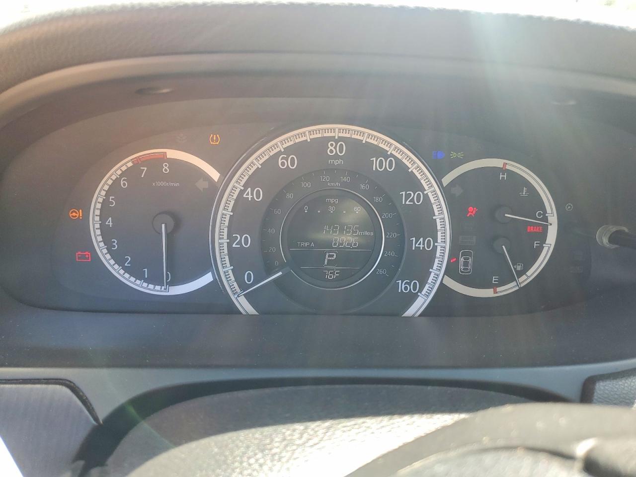 2013 HONDA ACCORD