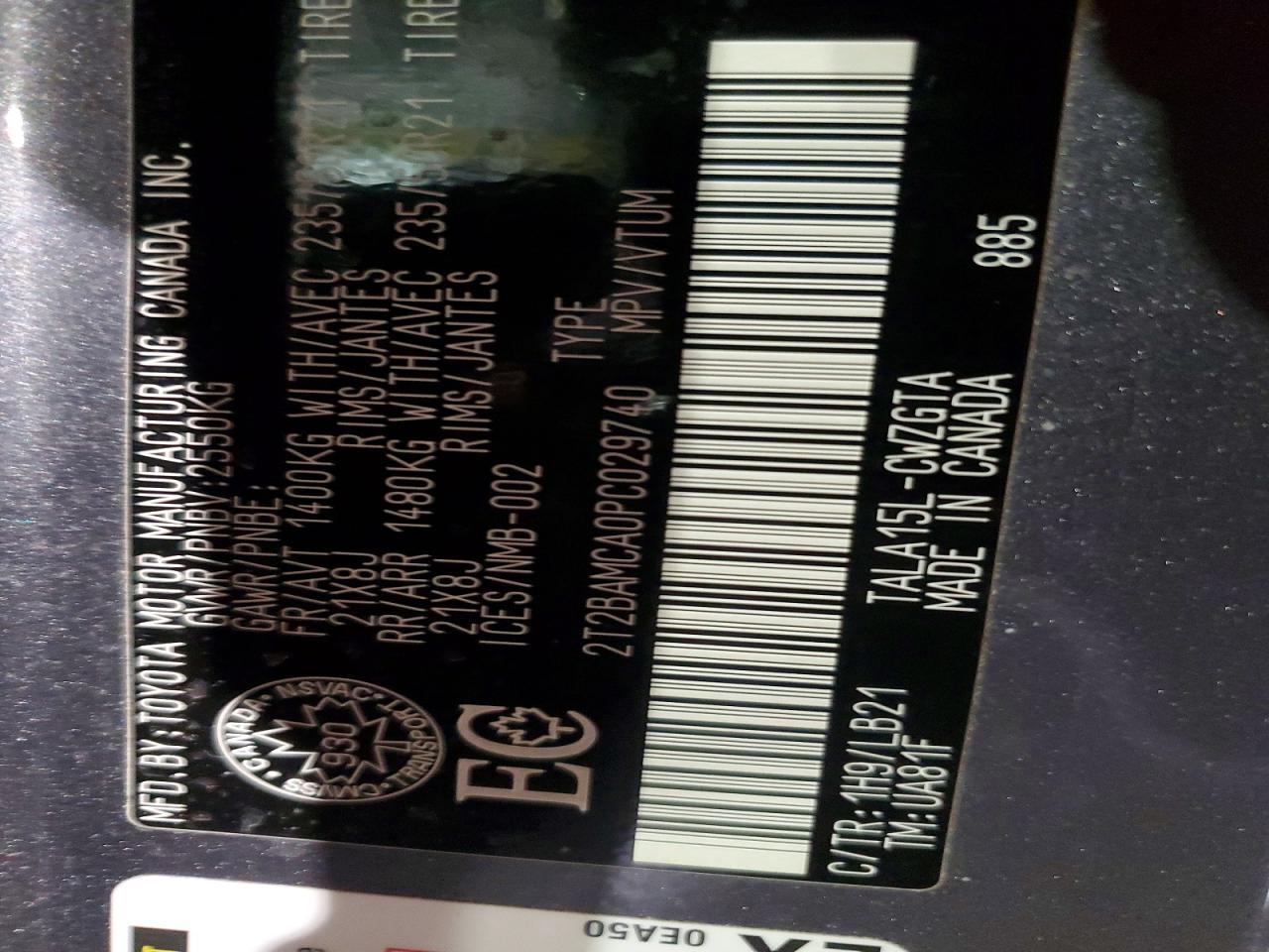 2023 LEXUS RX 350