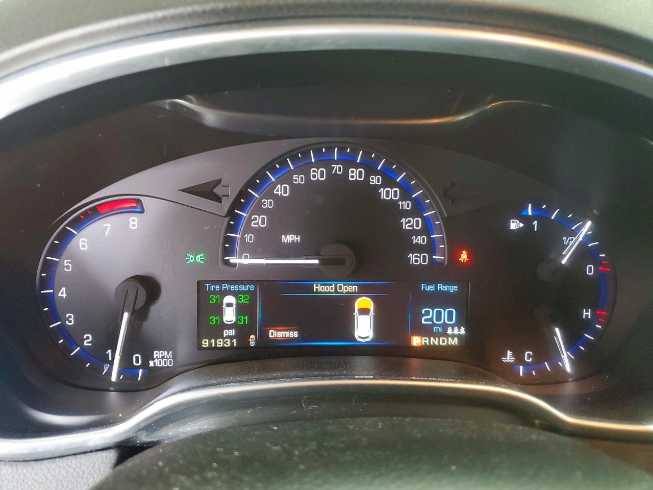 2016 CADILLAC SRX