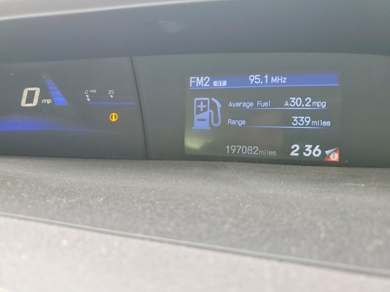 2012 HONDA CIVIC