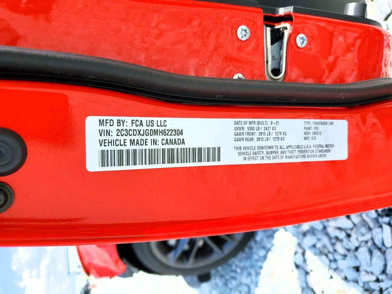 2021 DODGE CHARGER