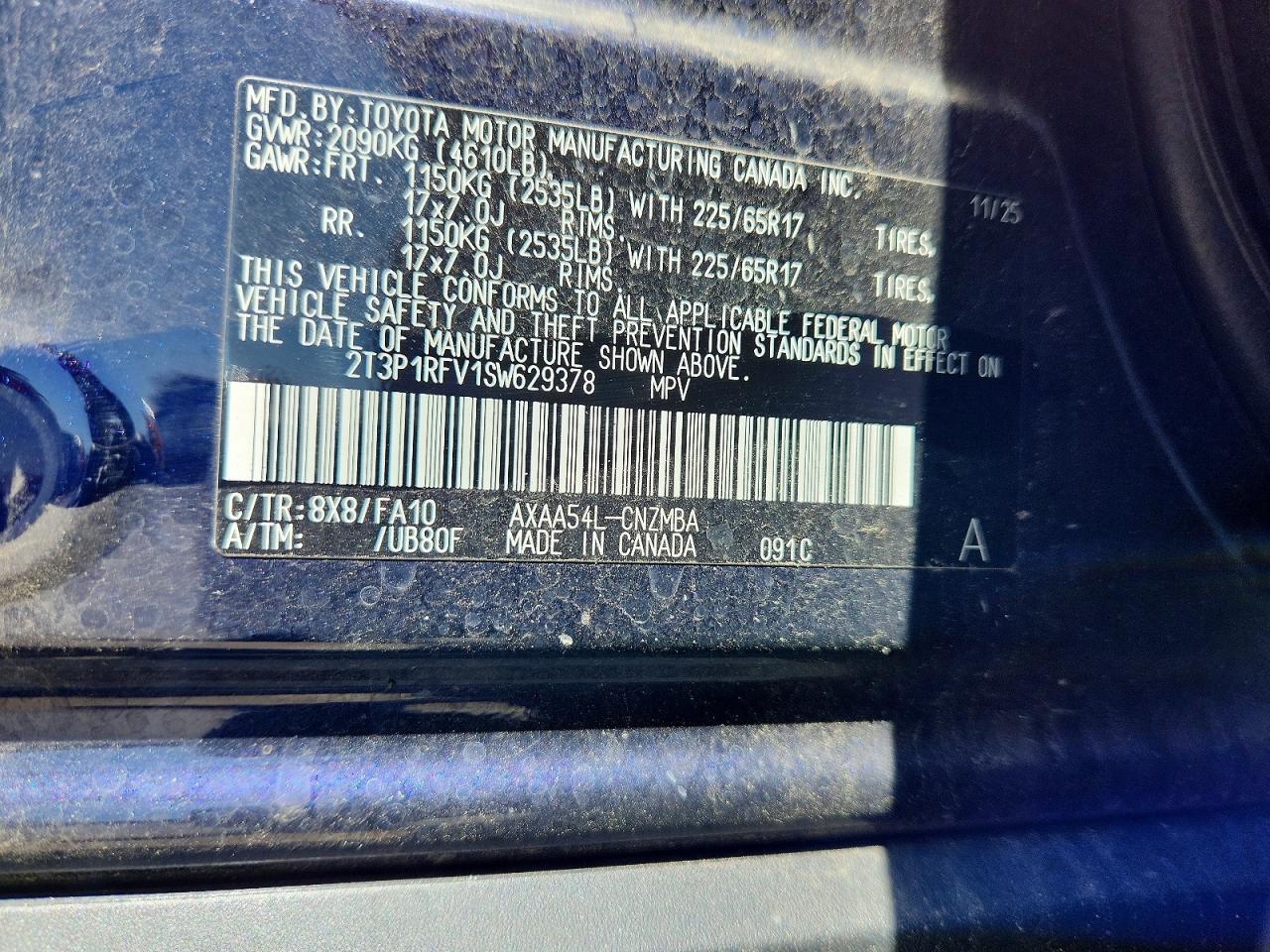 2025 TOYOTA RAV4