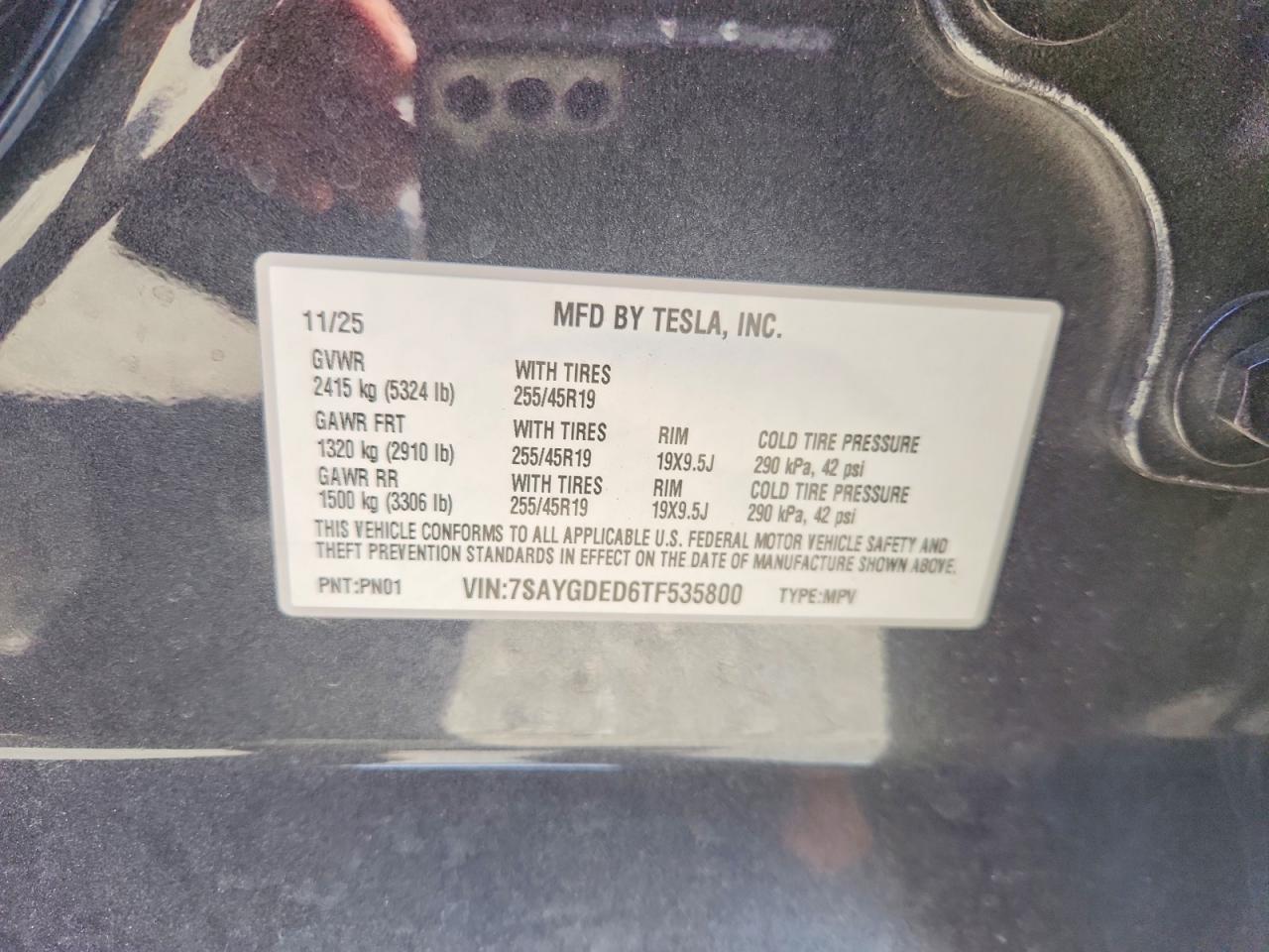 2026 TESLA MODEL Y