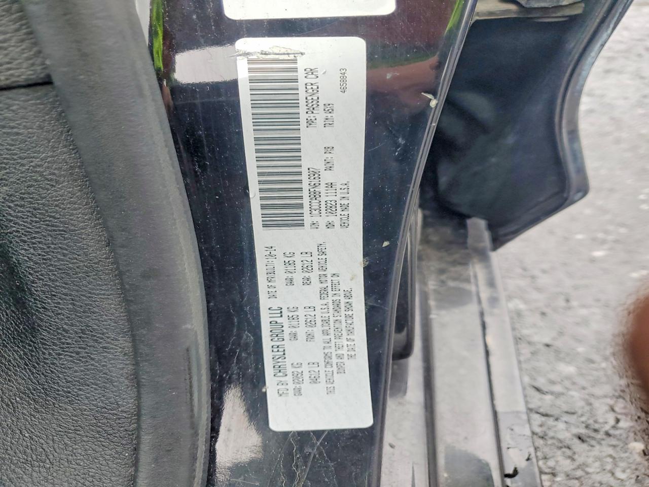 2015 CHRYSLER 200