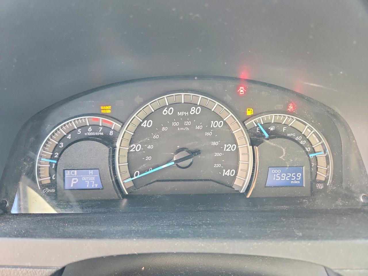 2012 TOYOTA CAMRY