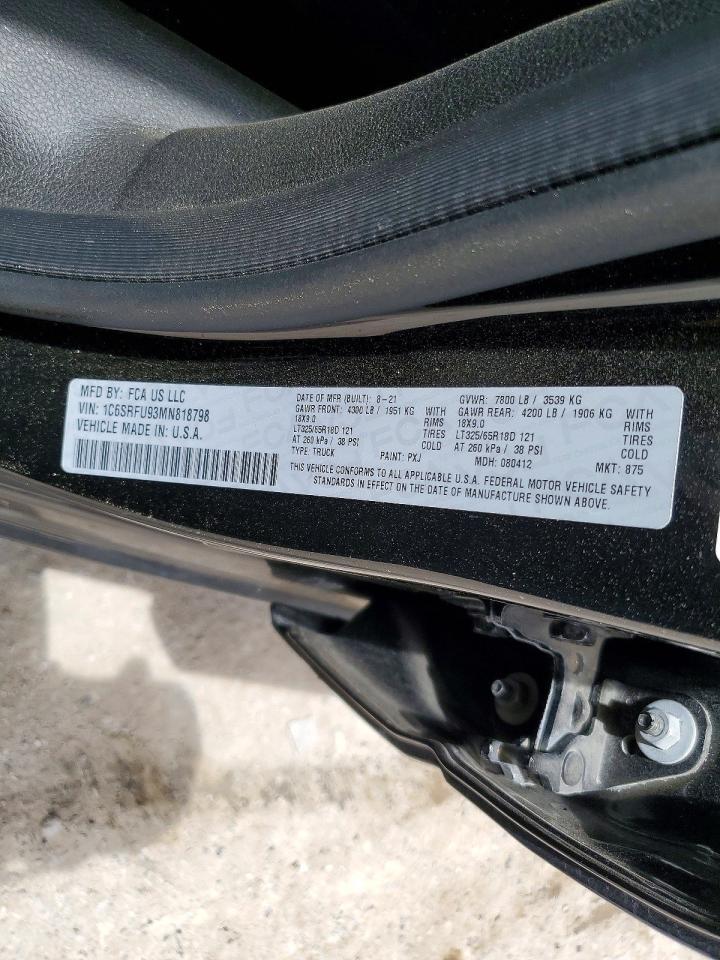 2021 RAM 1500