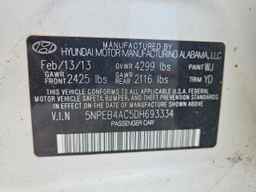 2013 HYUNDAI SONATA
