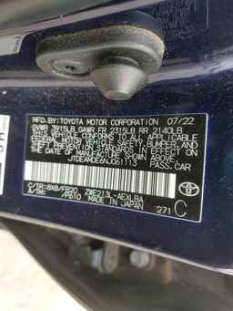 2022 TOYOTA COROLLA