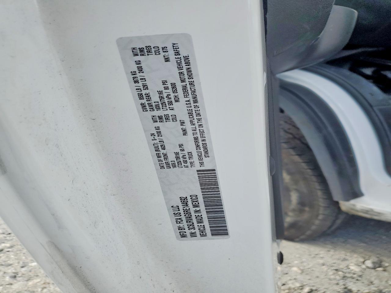 2024 RAM ProMaster 1500