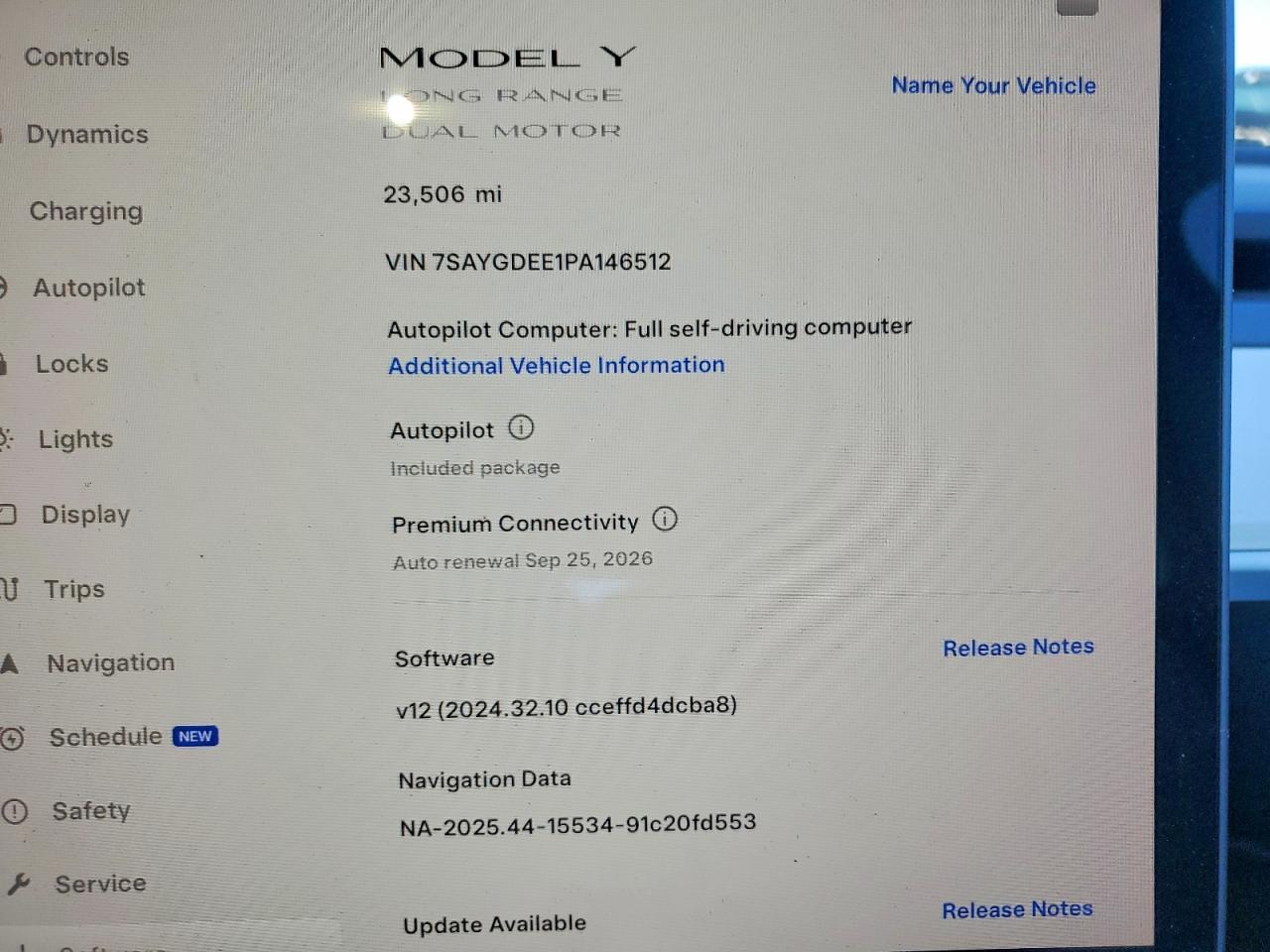 2023 TESLA MODEL Y