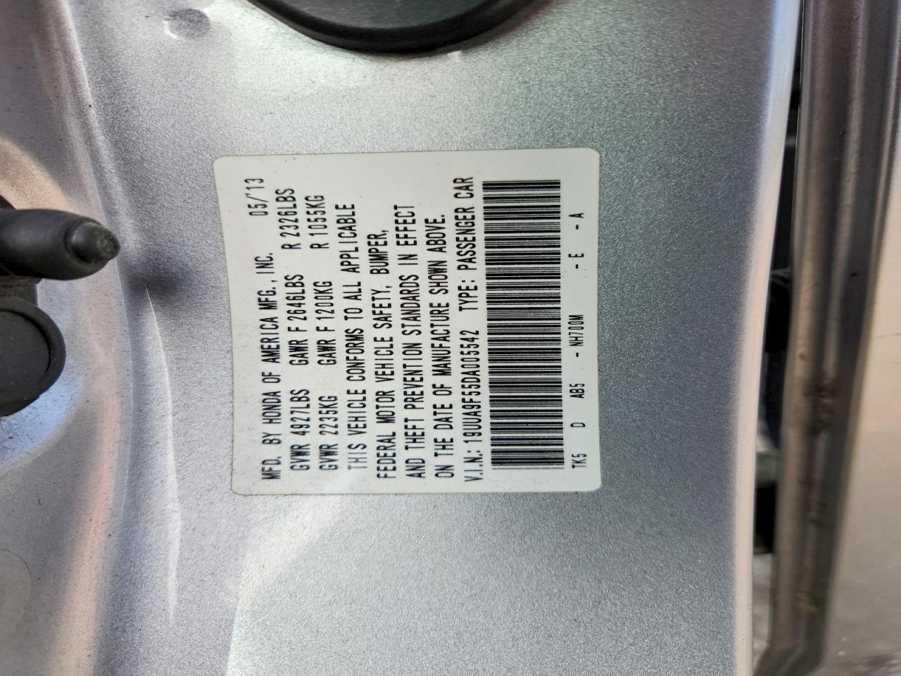 2013 ACURA TL