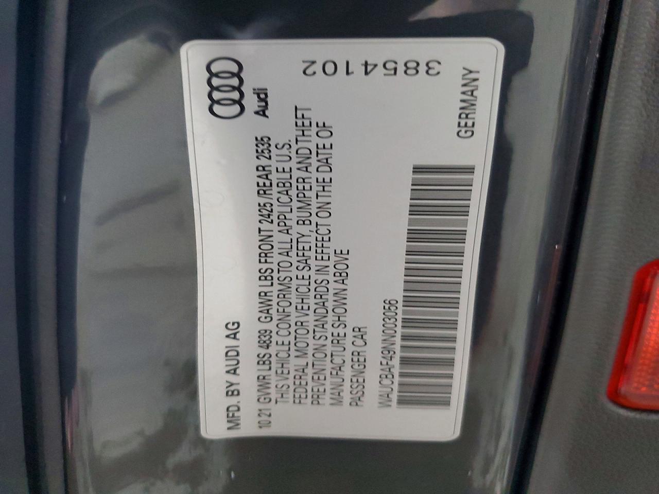 2022 AUDI A4