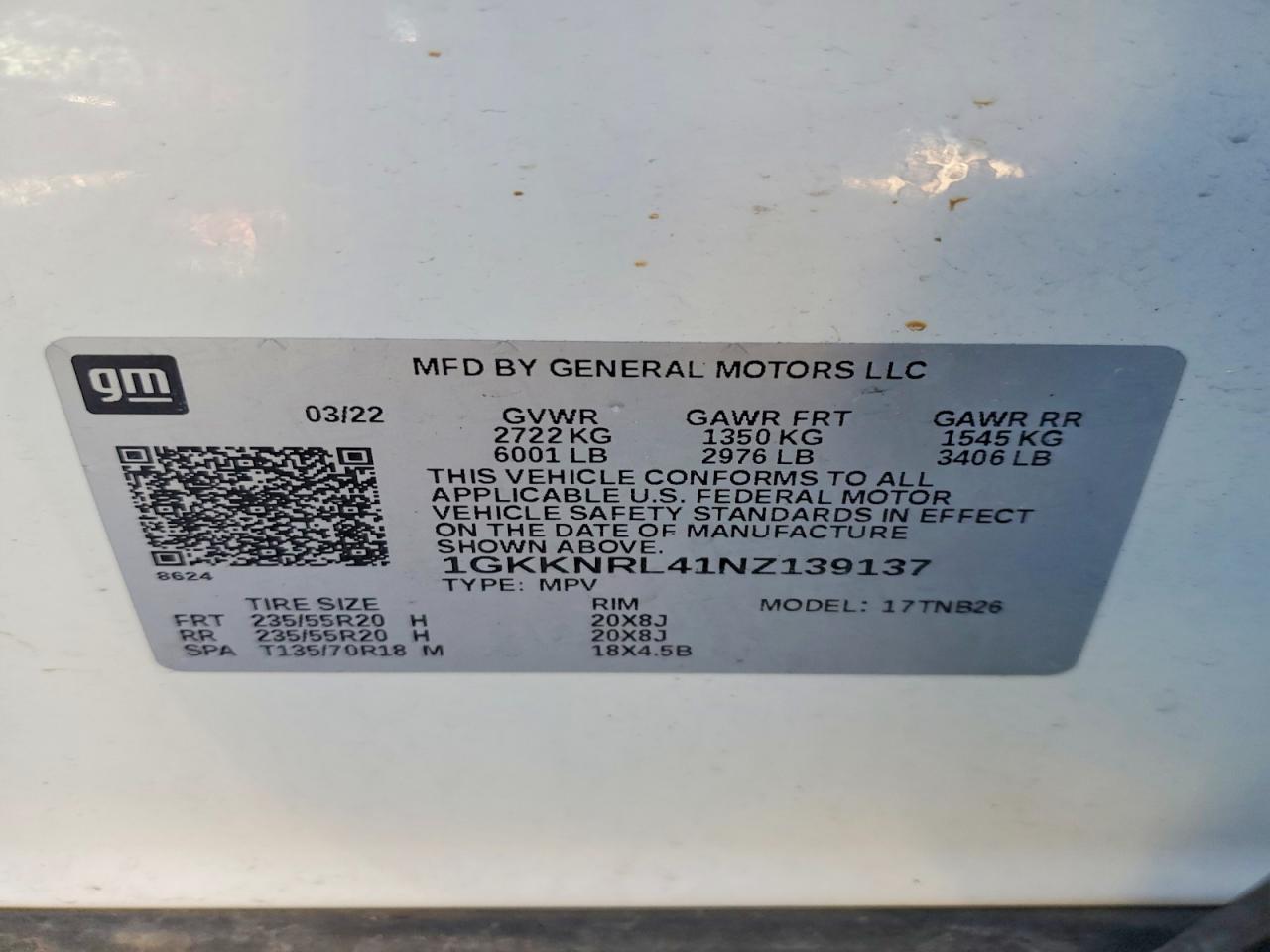 2022 GMC ACADIA