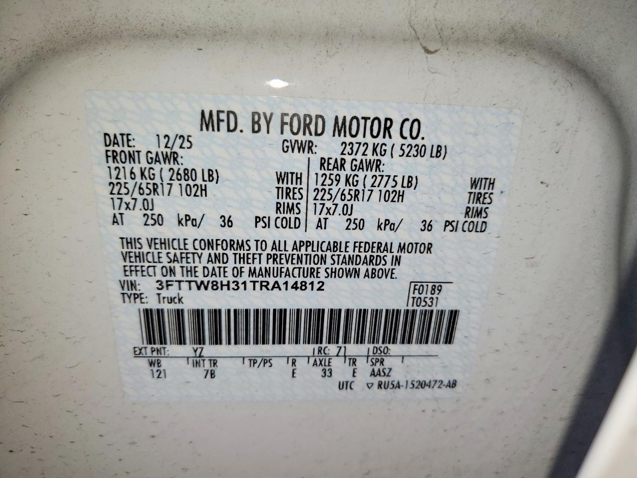 2026 FORD Maverick