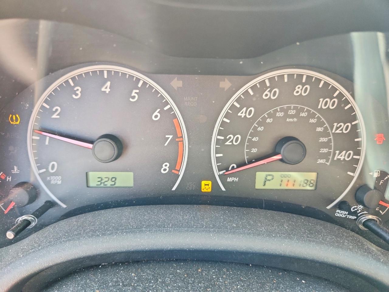 2009 TOYOTA COROLLA