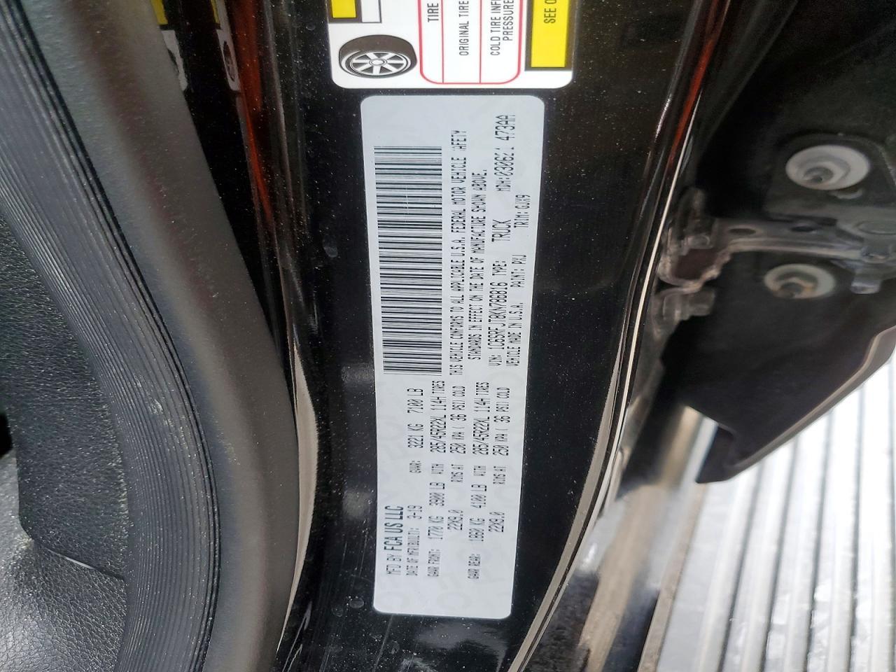 2019 RAM 1500